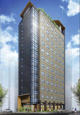 最上階にロビーと日本庭園を備えた「ホテル八重の翠東京」八重洲・八丁堀エリアに2020年4月開業