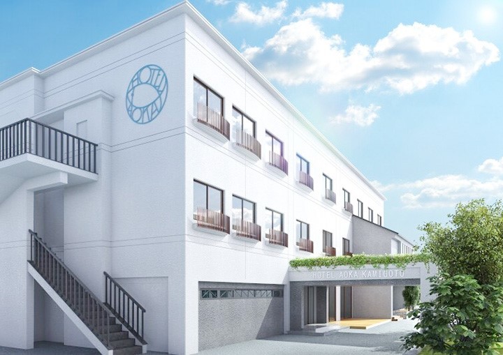 アセットリード、五島列島に「ホテルアオカ上五島」を2019年12月21日開業、ワークスペースも完備