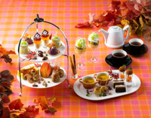 東京マリオットホテル 都会のオアシス・品川御殿山の自然を愛でながら頬張る“秋のお楽しみ”「Afternoon Tea -Autumn Treats-」を発売