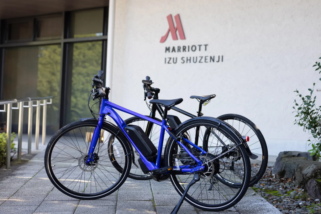 伊豆マリオットホテル修善寺 サイクルツーリズムの聖地、伊豆を駆け巡る 高性能のE-bikeレンタルを開始 宿泊プラン「Cycling Trip in Shuzenji 」も発売